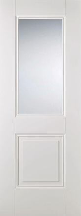 ARNHEM 1L/1P GLAZED WHITE PRIMED